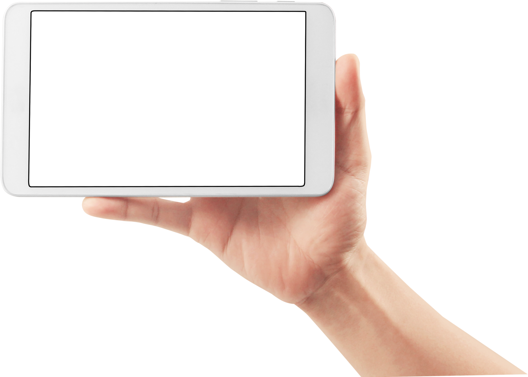 Hands holding tablet. tablet  png